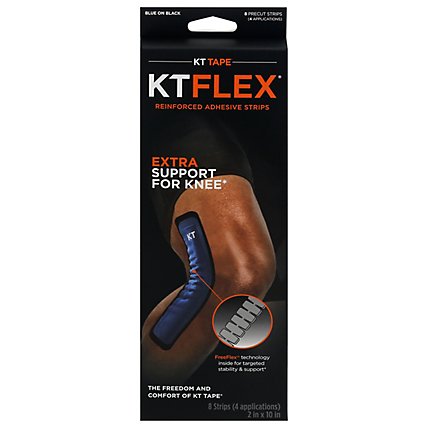 Kt Tape Flex Reinforced Adhesive Strips - 8 Count - Image 3