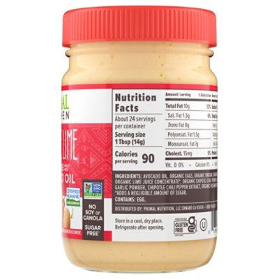 Primal Kitchen Chipotle Lime Mayo - 12 Oz - Image 5