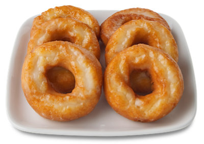 Bakery Donut Glazed 6 Count - Each - Image 1