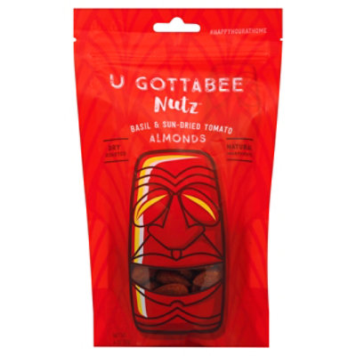 U Gottabee Nuts Basil & Tomato Almonds - 4 Oz - Image 1