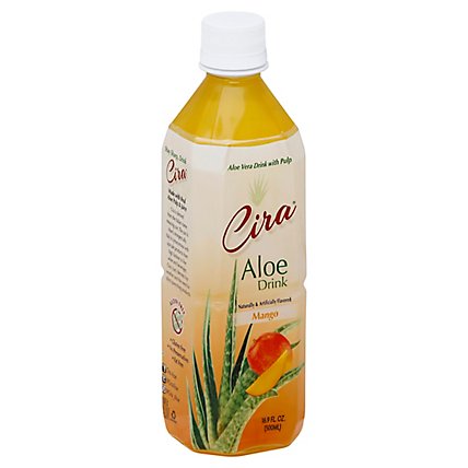Cira Aloe Drink Mango - 16.9 Fl. Oz. - Image 1