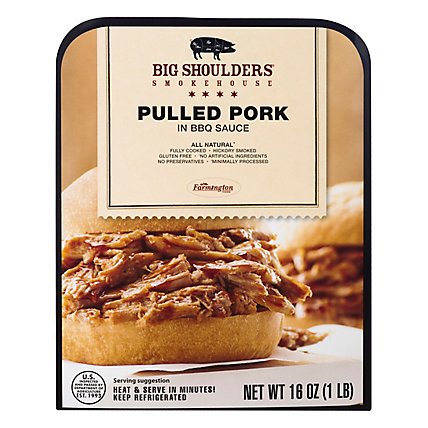 Big Shoulders Pulled Pork In BBQ Sauce - 16 Oz - Image 3