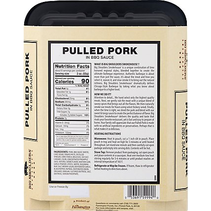 Big Shoulders Pulled Pork In BBQ Sauce - 16 Oz - Image 6