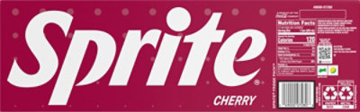 Sprite Soda Pop Cherry Pack In Cans - 12-12 Fl. Oz. - Image 6