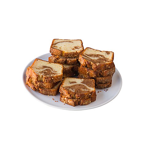 Bakery Cake Loaf Sliced Cinnamon - Each