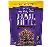 Sheila Gs Brownie Brittle Dark Chocolate Sea Salt - 5 Oz
