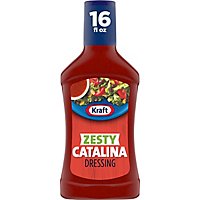 Kraft Zesty Catalina Salad Dressing Bottle - 16 Fl. Oz. - Image 1