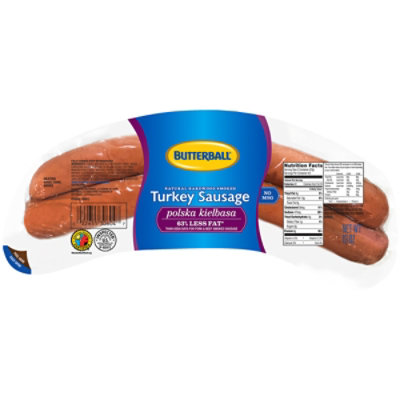 Butterball Sausage Smoked Polska Kielbasa Natural Hardwood Smoked - 13 Oz - Image 3