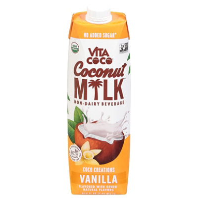 Vitacoco Coconut Milk Non-Dairy Beverage Vanilla - 33.8 Oz