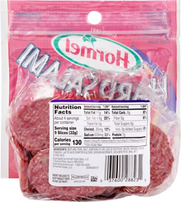 Hormel Pillow Pack Hard Salami - 5 Oz - Image 6