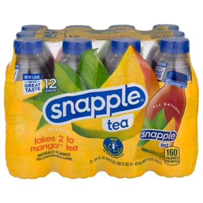 Snapple Mango Tea - 12-16 Fl. Oz. - Image 3