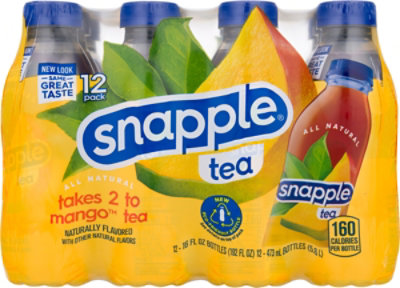 Snapple Mango Tea - 12-16 Fl. Oz. - Image 2