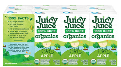 Juicy Juice Organics Organic Juice Blend Apple - 8-4.23 Fl. Oz. - Image 4