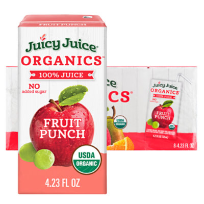 Juicy Juice Organics Apple Juice 100% Organic Apple Juice, 8 ct