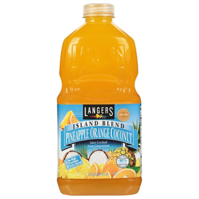 Langers Pineapple Orange Coconut - 64 Fl. Oz. - Image 3