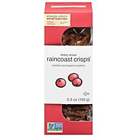 Lesley Stowe Raincoast Crisps Crackers Cranberry And Hazelnut - 5.3 Oz - Image 3