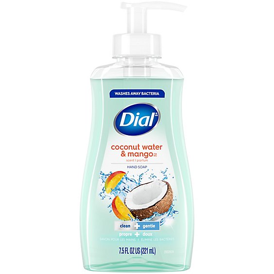Dial Coconut Water & Mango Liquid Hand Soap 7.5 fl Oz