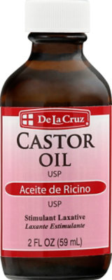 De La Cruz Aceite De Recino Castor Oil - 2 Fl. Oz. - Image 2