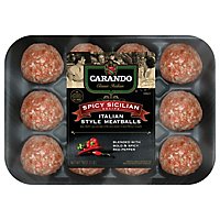Carando Meatballs Italian Style Sicilian Recipe Hot - 16 Oz - Image 2