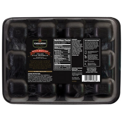 Carando Meatballs Italian Style Sicilian Recipe Hot - 16 Oz - Image 5