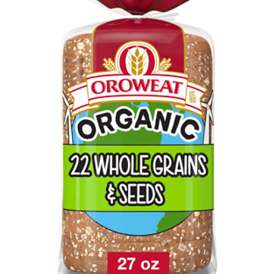 Oroweat Organic 22 Grains and Seeds Bread - 27 Oz