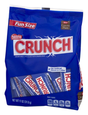 Crunch Milk Chocolate With Crisped Rice Fun Size - 11 Oz - Image 4