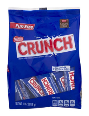 Crunch Milk Chocolate With Crisped Rice Fun Size - 11 Oz - Image 6