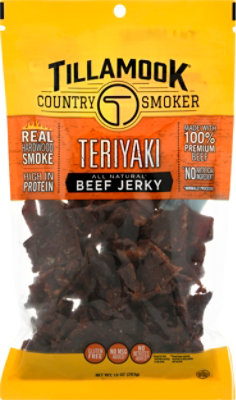 Tillamook Cs Simply Crafted Teriyaki Beef Jerky - 10 Oz - Image 1