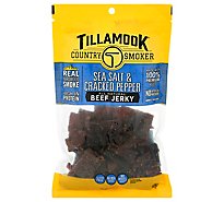 Tillamook Cs Simply Crafted Sea Sal N Pepper Beef Jerky - 10 Oz