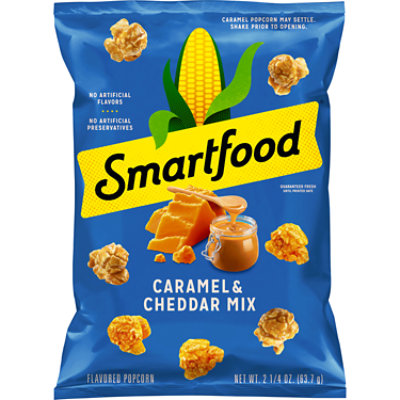 Smartfood Popcorn Caramel & Cheddar Mix - 2.25 Oz