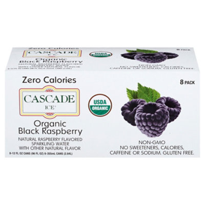 Cascade Ice Organic Black Raspberry - 8-12 Fl. Oz. - Image 3