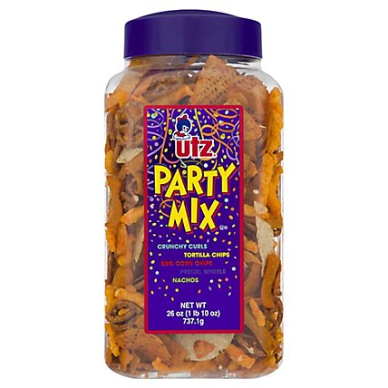 Utz Party Mix Barrel - 26 Oz - Image 1
