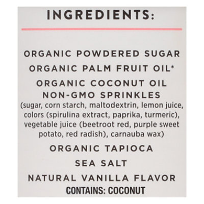 Miss Jones Baking Co Organic Frosting Confetti Pop - 11.98 Oz - Image 4