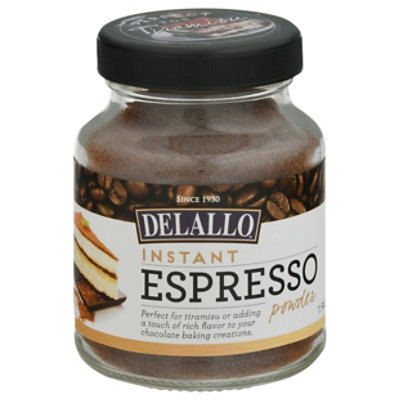 DeLallo Espresso Powder Instant Jar - 1.94 Oz - Image 2