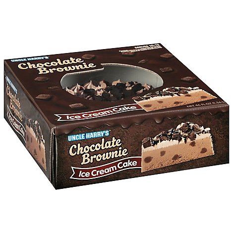 Cake Ice Cream 8 Inch Chocolate Brownie - Each