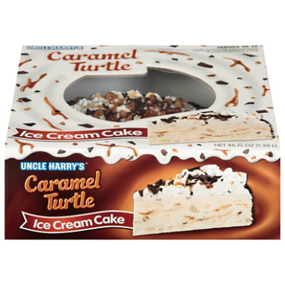 Cake Ice Cream 8 Inch Caramel Turtle - 46 Oz - Image 3