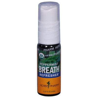 Herb Pharm Peppermint Breath Refresher - .47 Oz - Image 3