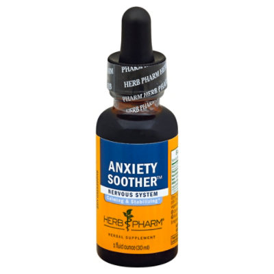 Herb Pharm Anxiety Soother Nervous System - 1 Fl. Oz. - Image 1