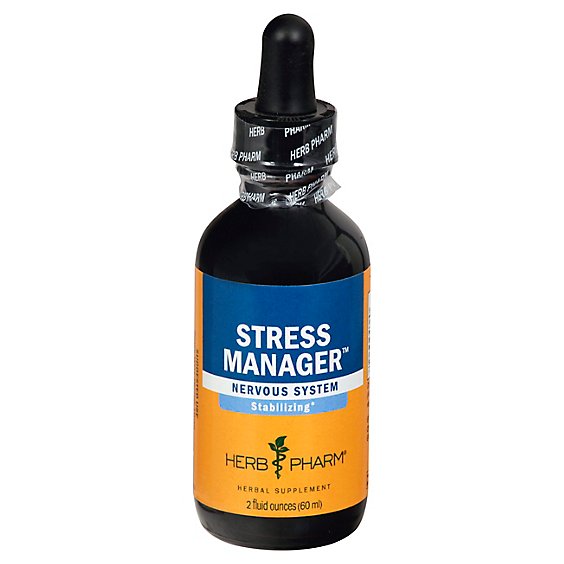Herb Pharm Stress Manager - 2 Oz