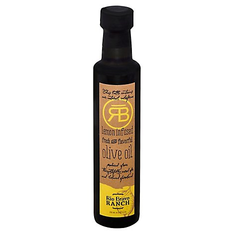 Rio Bravo Ranch Olive Oil Fresh And Flavorful Lemon Infused - 8.45 Fl. Oz.