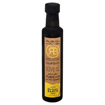 Rio Bravo Ranch Olive Oil Fresh And Flavorful Lemon Infused - 8.45 Fl. Oz.