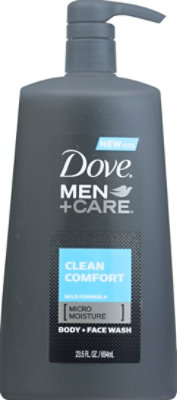 Dove Men+Care Body + Face Wash Clean Comfort - 23.5 Fl. Oz. - Image 2