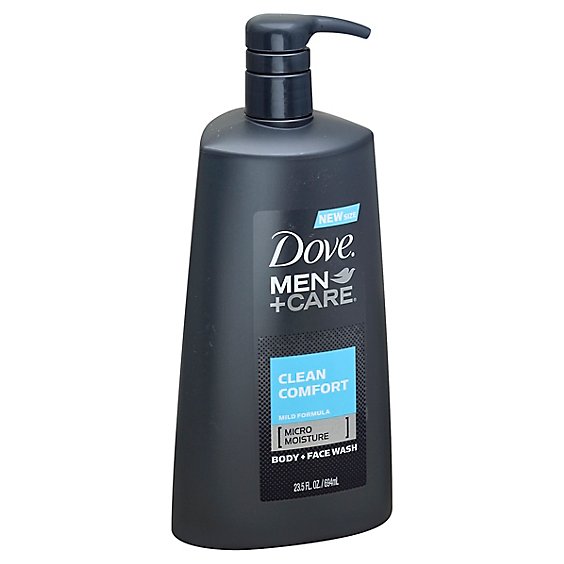 Dove Men+Care Body + Face Wash Clean Comfort - 23.5 Fl. Oz.