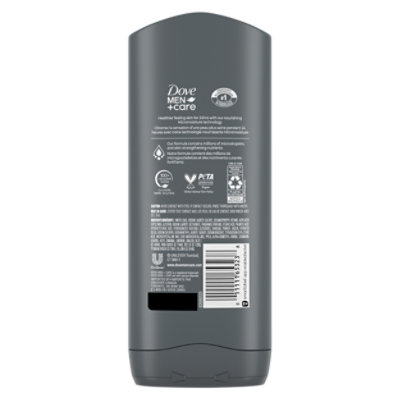 Dove Men+Care Body + Face Wash Elements Charcoal + Clay - 13.5 Fl. Oz. - Image 4