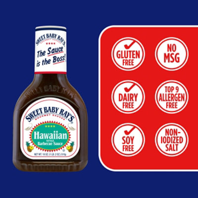Sweet Baby Rays Barbecue Sauce Hawaiian - 18 Oz - Image 3