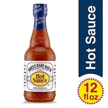 Sweet Baby Ray Hot Sauce - 12 Oz - Image 1