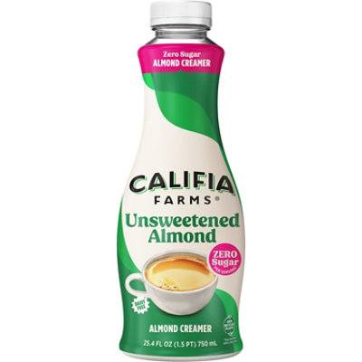 Califia Farms Unsweetened Almond Milk Coffee Creamer - 25.4 Fl. Oz. - Image 1