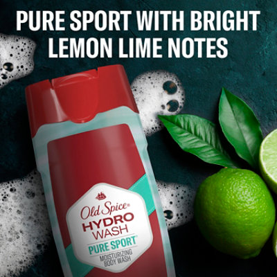 Old Spice Body Wash Hydro Pure Sport Plus - 16 Fl. Oz. - Image 4