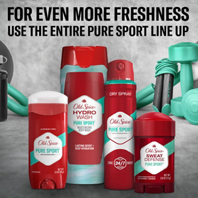 Old Spice Body Wash Hydro Pure Sport Plus - 16 Fl. Oz. - Image 7