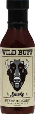 Wild Buff Bbq Sauce Smoke - 12 Oz - Image 2